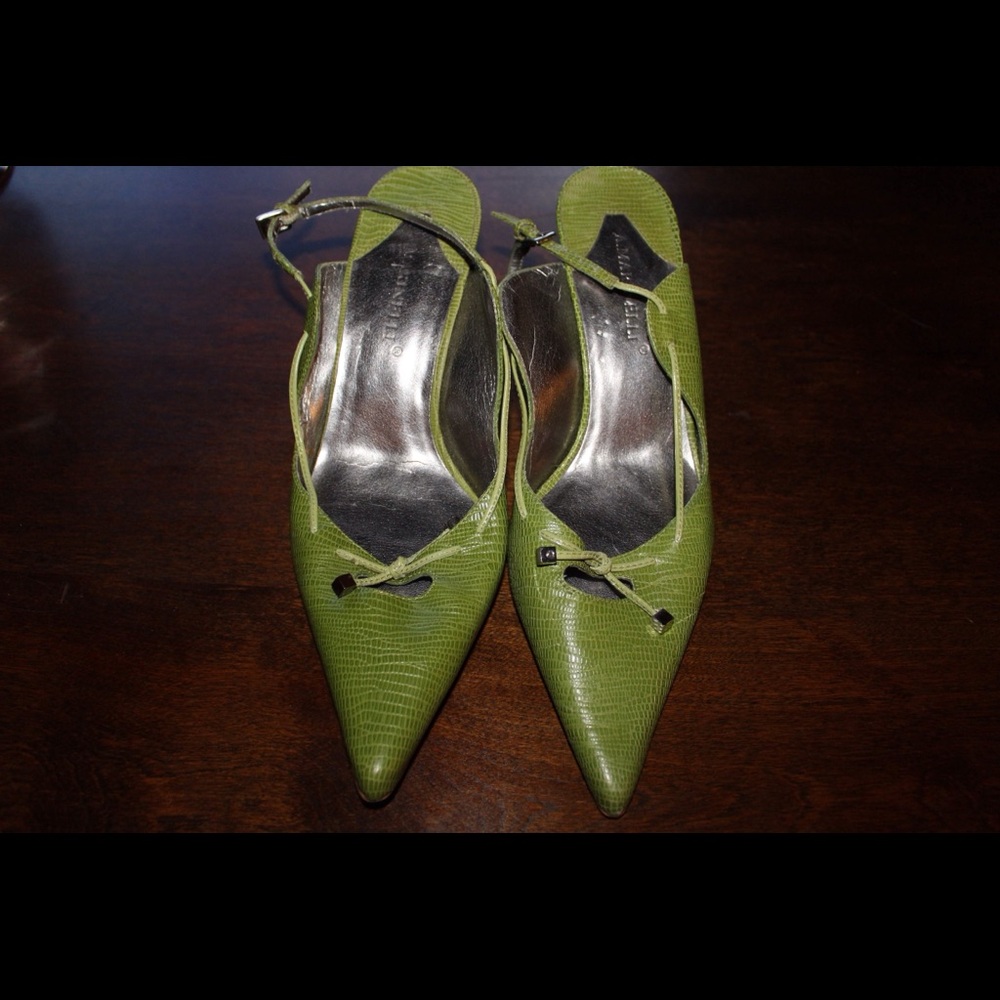 Bright green high heels- Size 8.5M